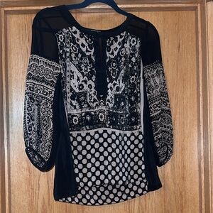 Nanette Lepore Geometric Top